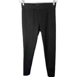 Vince Camuto Pants Size S Dark Gray Casual Stretchy Mid Rise Pull On Elastic Wai